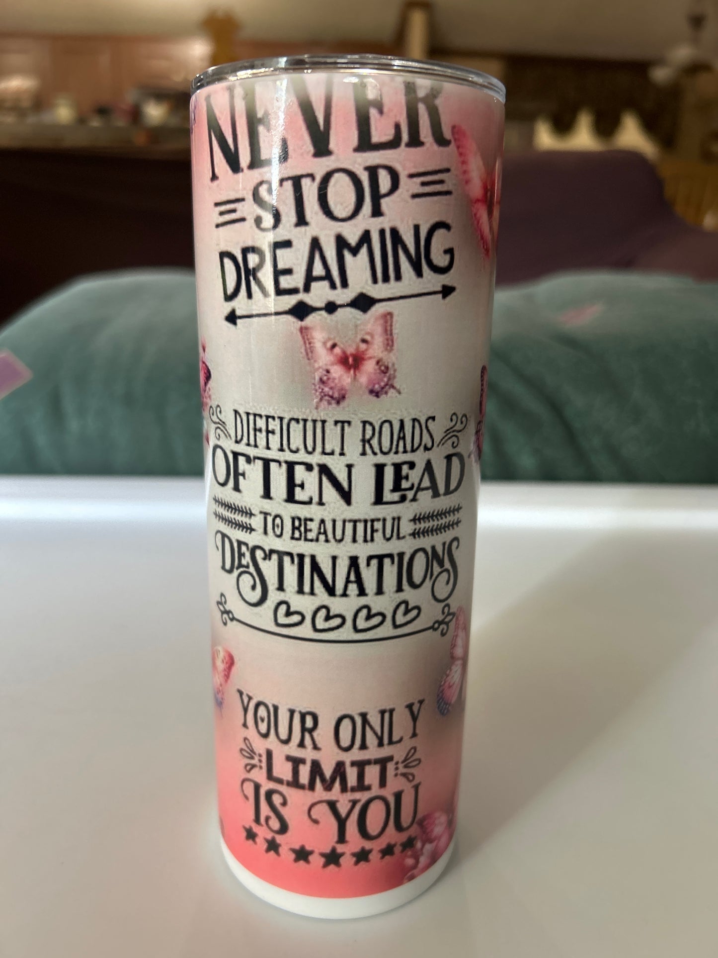 Motivational tumbler