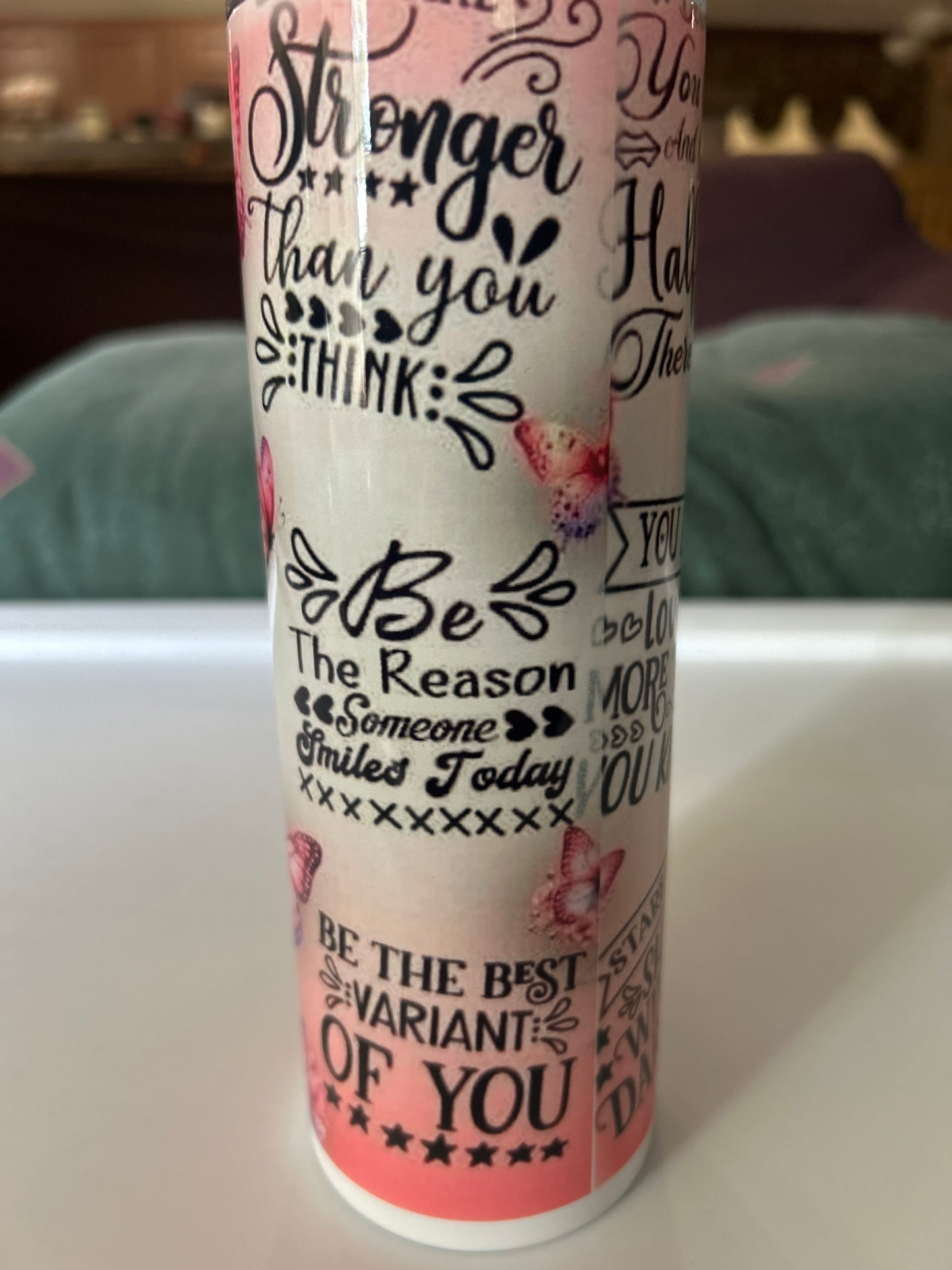 Motivational tumbler