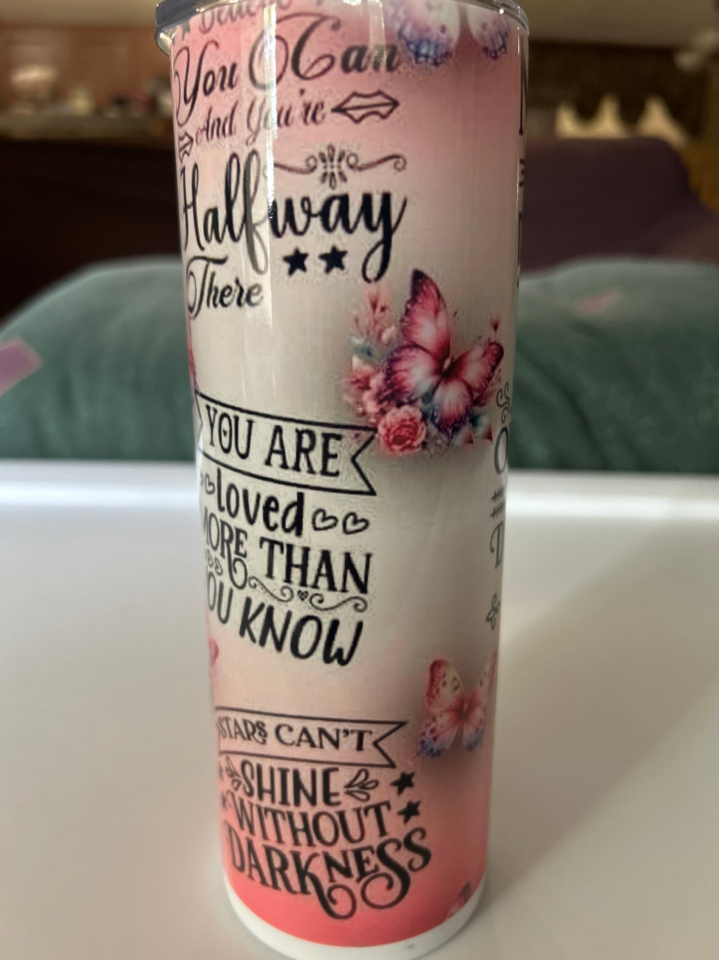 Motivational tumbler