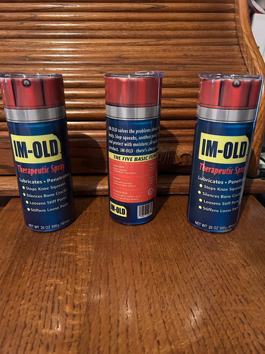 I’m Old 20 ounce skinny tumbler