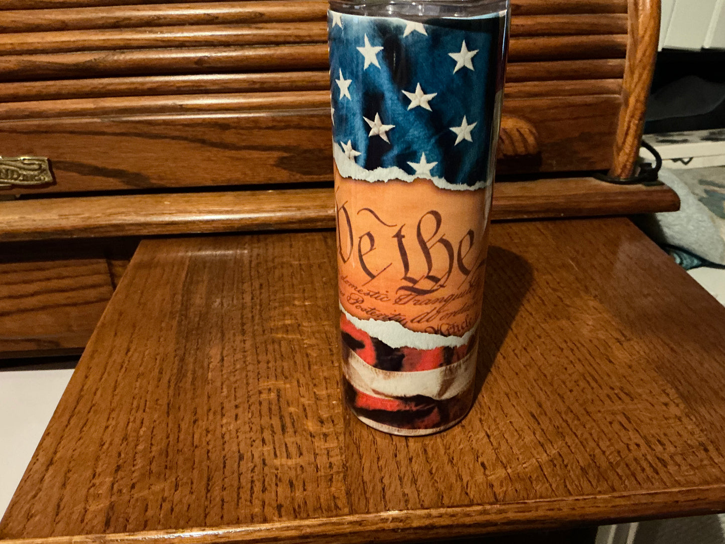 We the People and Flag