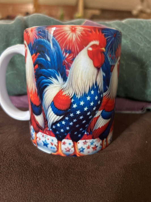 Patriotic Rooster